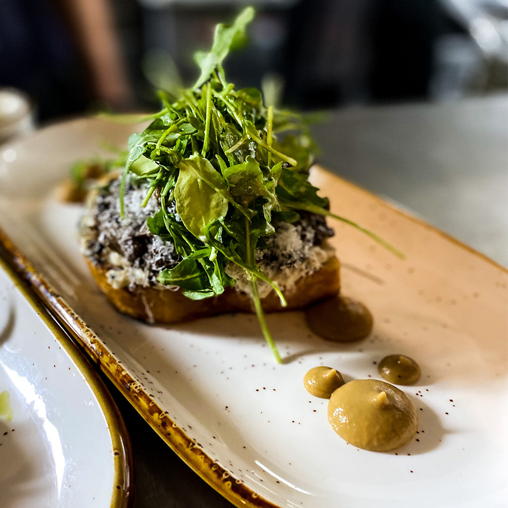 Mushroom Bruschetta